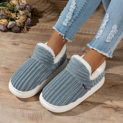 The Cozy Step plush slippers
