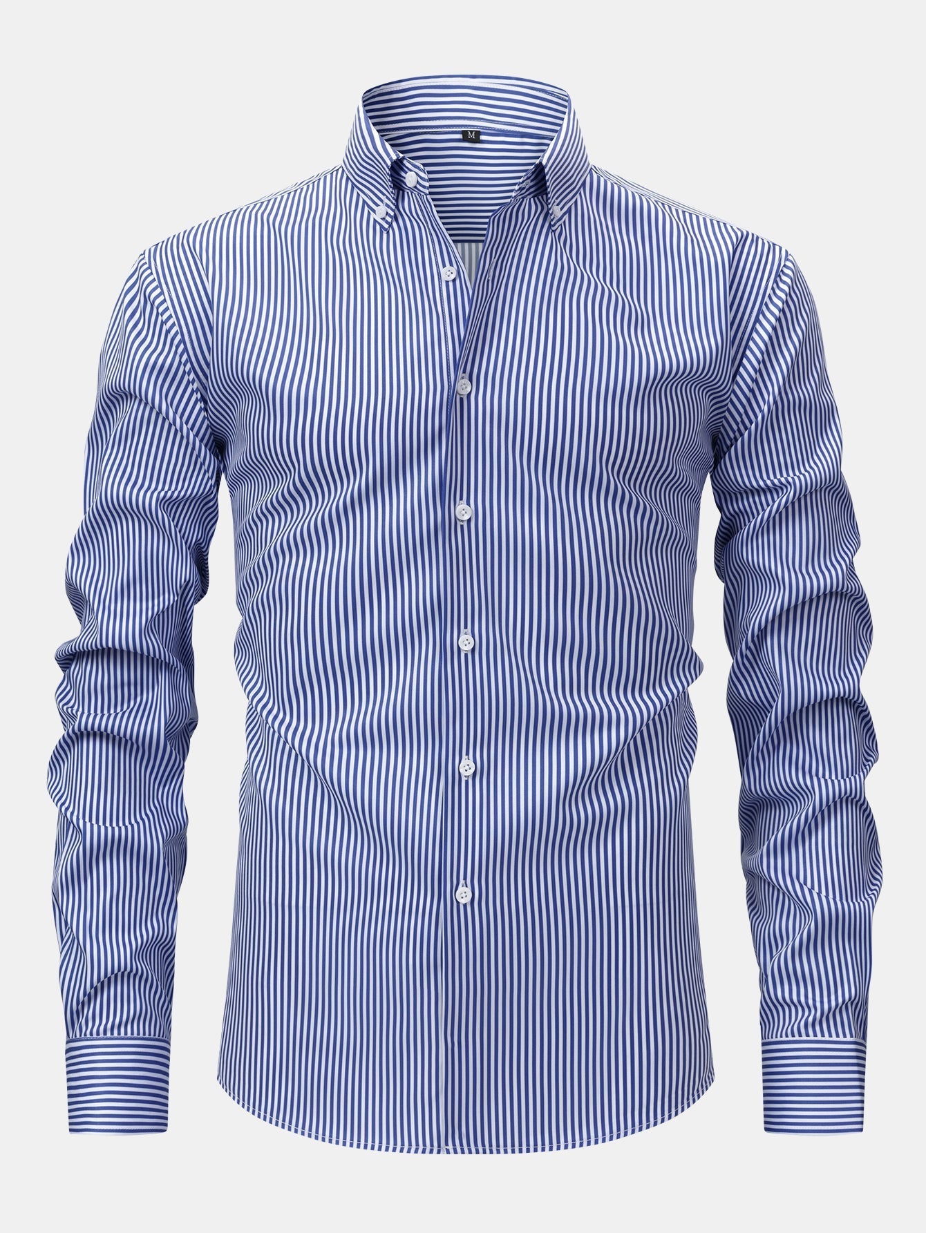 Raymond Striped Long-Sleeved Shirt with Buttons