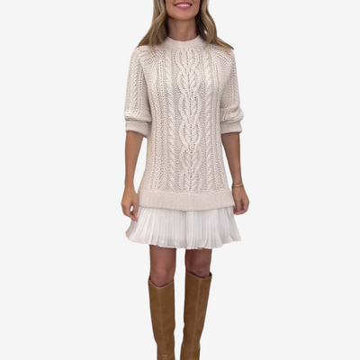 Gaëlle | 2‑in‑1 Sweater Dress