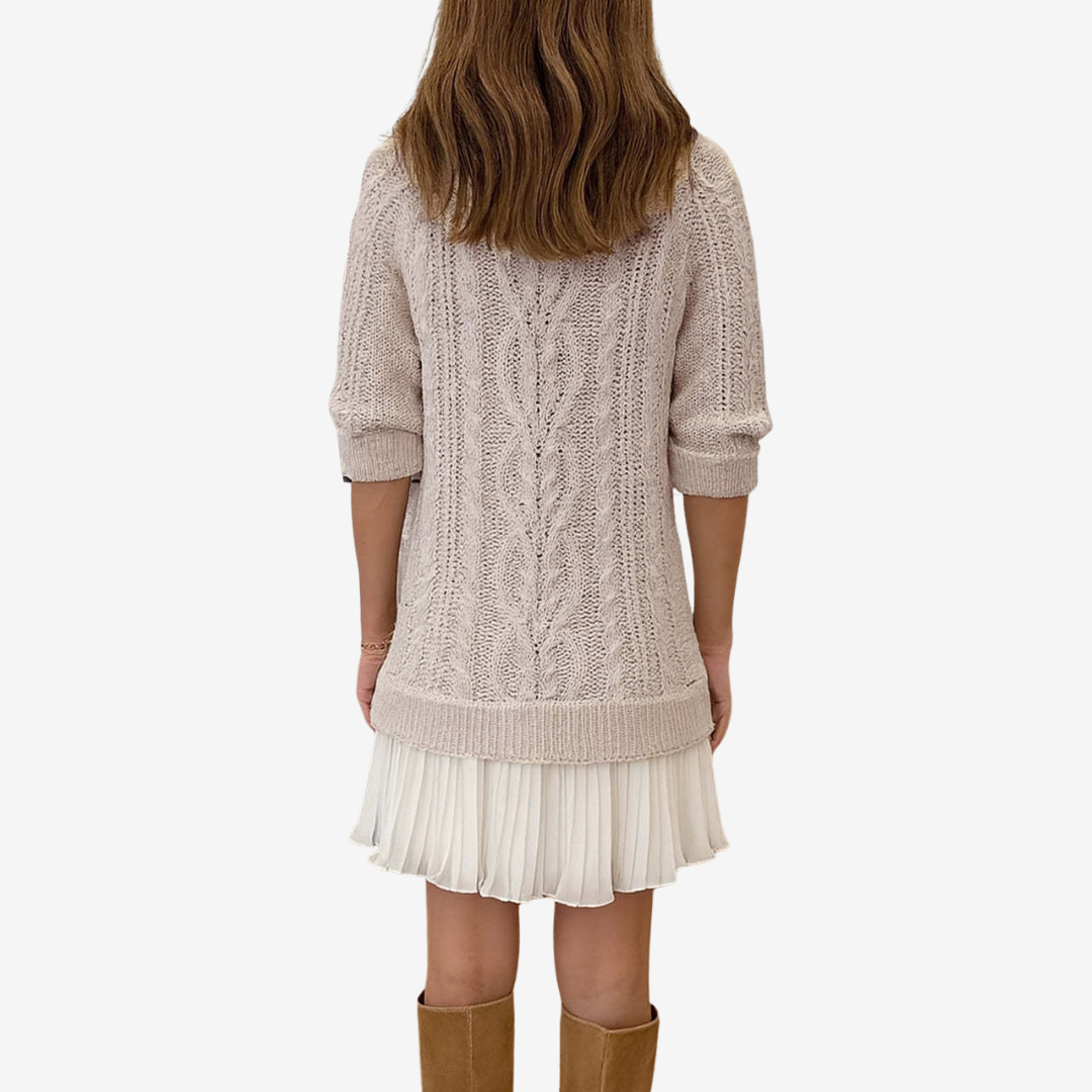 Gaëlle | 2‑in‑1 Sweater Dress