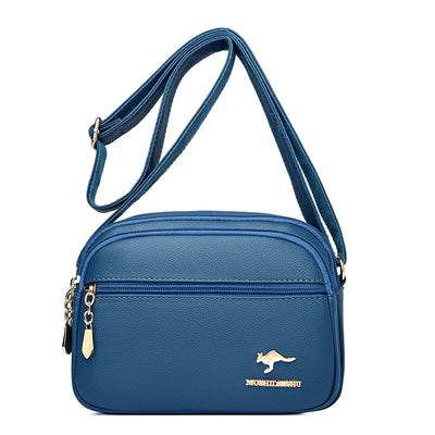 Axelremsväska i läder