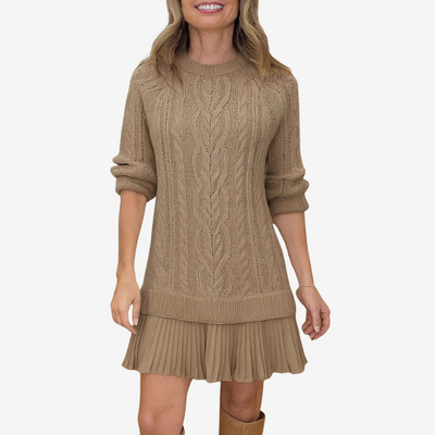 Gaëlle | 2‑in‑1 Sweater Dress