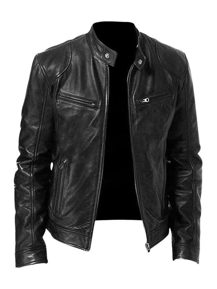 Carlos stylish leather jacket