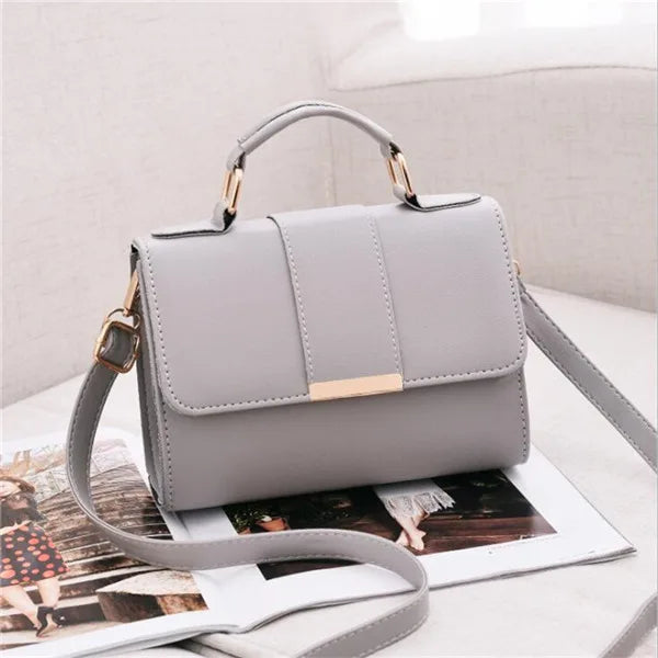 Chic Retro Crossbody Handbag for Women - High-Quality PU Leather