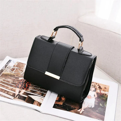Chic Retro Crossbody Handbag for Women - High-Quality PU Leather