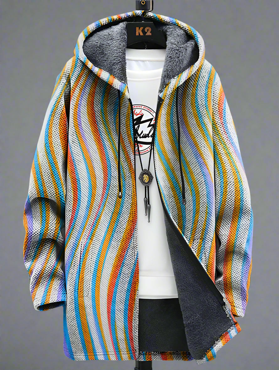 Indira | Exklusiv konstinspirerad lyxig kofta 