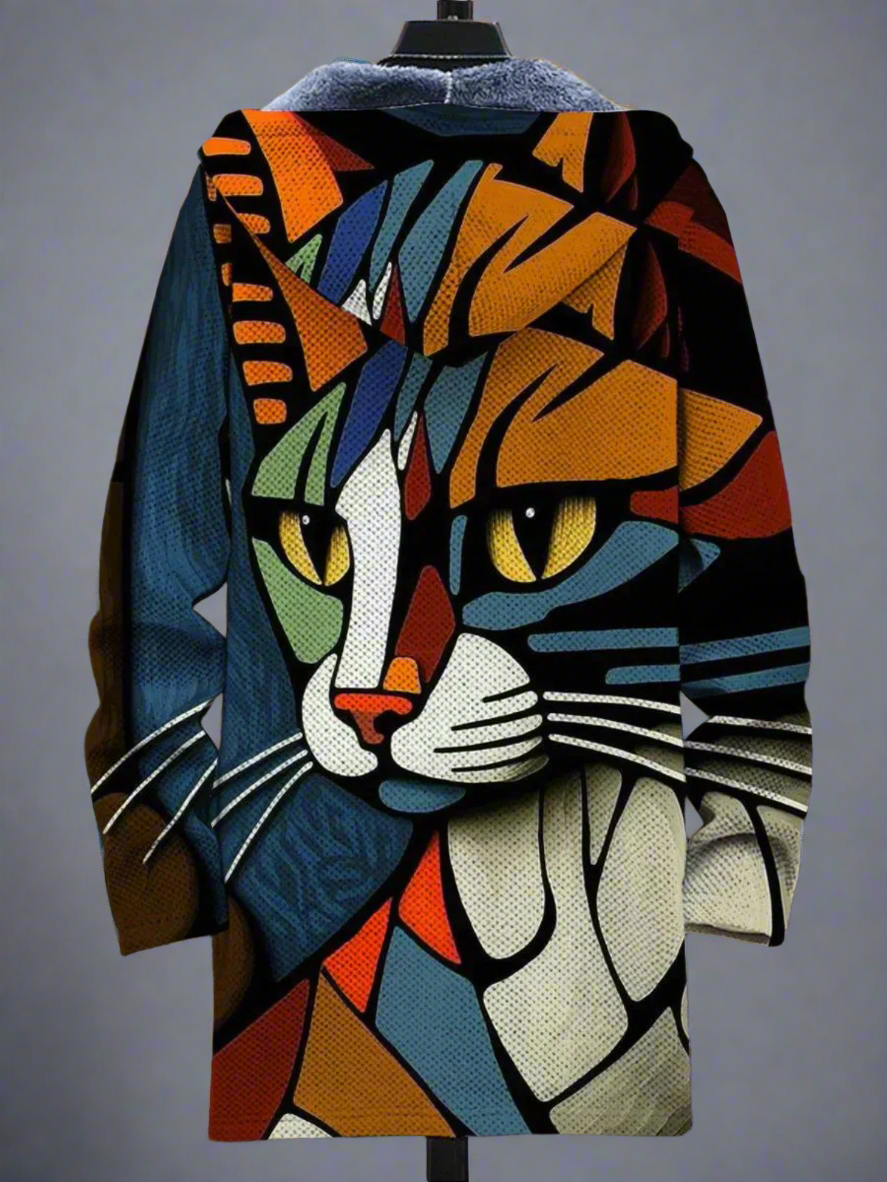 Jindalee | Exklusiv konstinspirerad lyxig kofta 