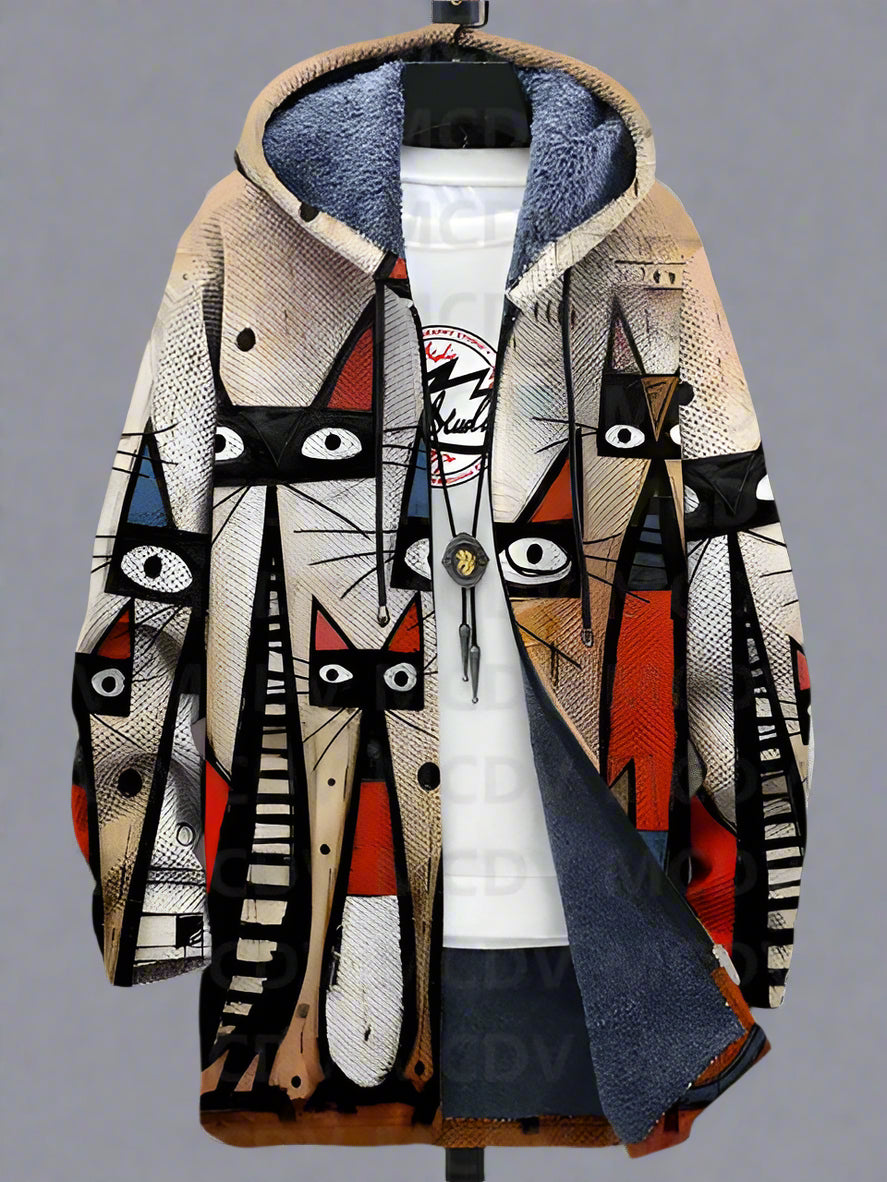 Lowanna | Exklusiv konstinspirerad lyxig kofta 