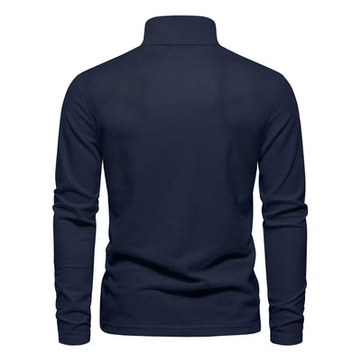 Audren | Elegant Long-Sleeve Polo Shirt