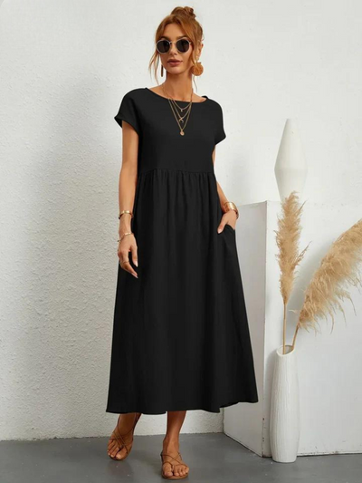 Nova | Long Dress with Pockets