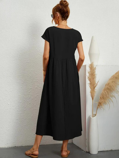 Nova | Long Dress with Pockets
