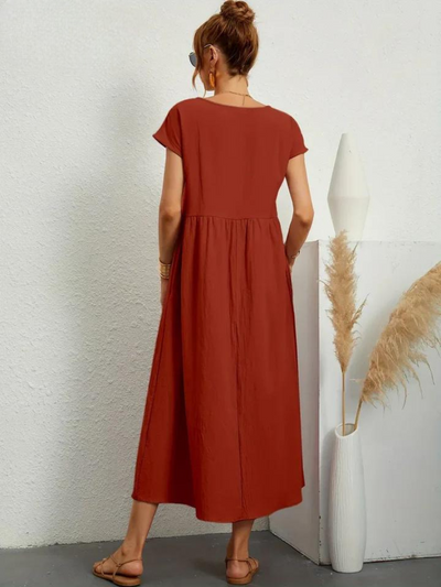 Nova | Long Dress with Pockets