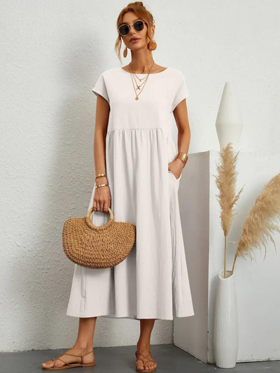 Nova | Long Dress with Pockets