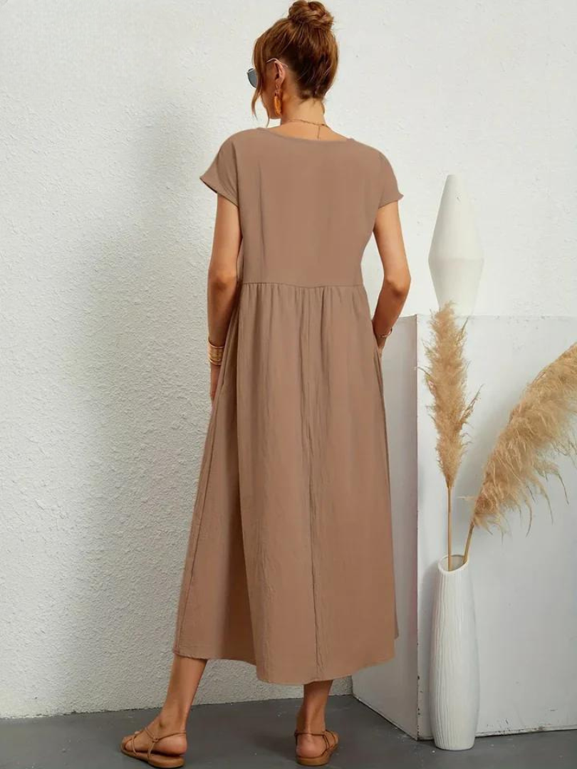 Nova | Long Dress with Pockets