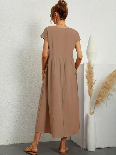Nova | Long Dress with Pockets