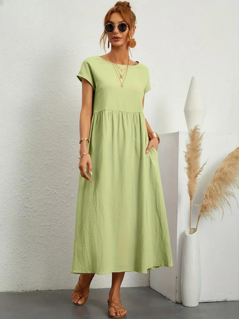 Nova | Long Dress with Pockets