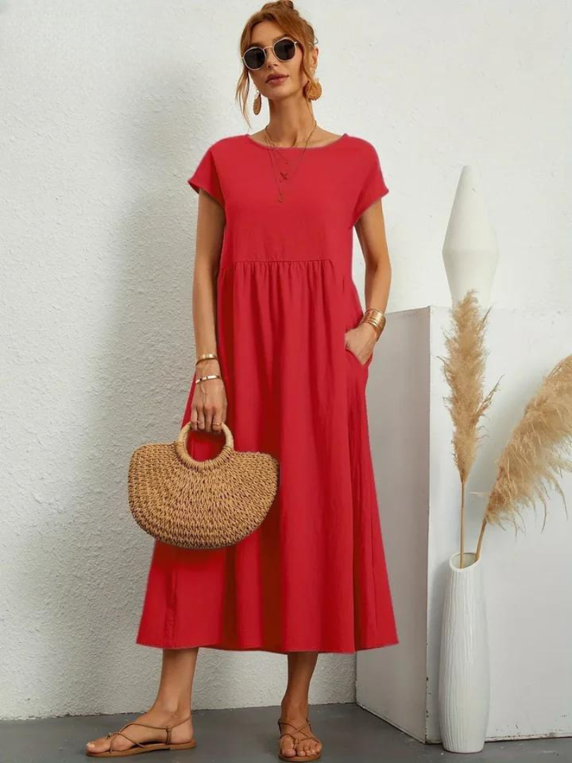 Nova | Long Dress with Pockets