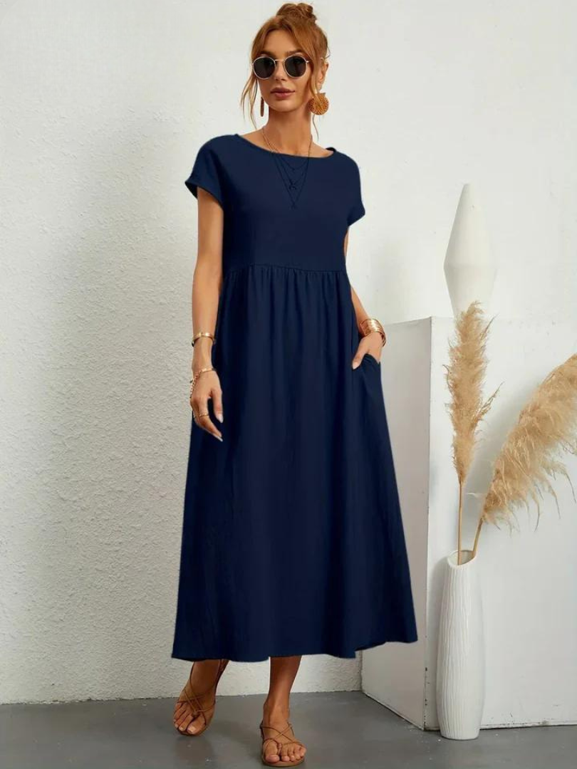 Nova | Long Dress with Pockets