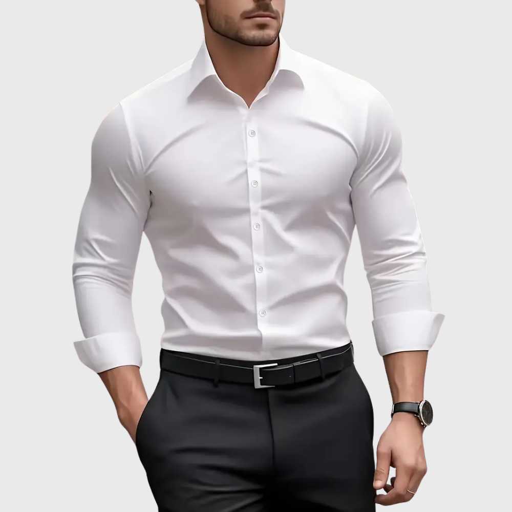 Brent | Breathable Long-Sleeve Shirt