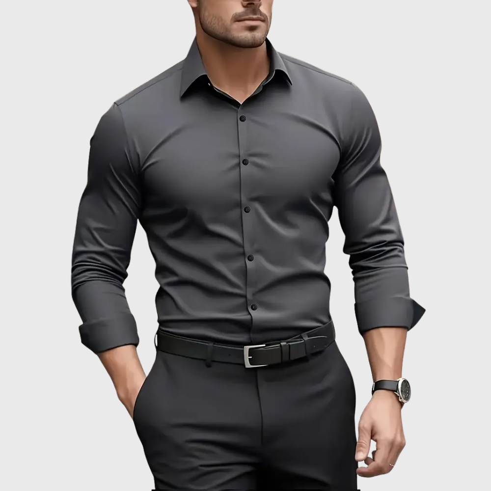 Brent | Breathable Long-Sleeve Shirt