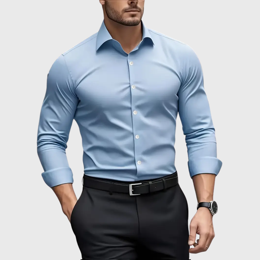 Brent | Breathable Long-Sleeve Shirt