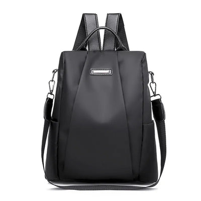 Elegant multifunctional backpack for women with detachable strap