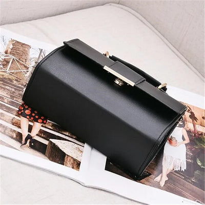 Chic Retro Crossbody Handbag for Women - High-Quality PU Leather