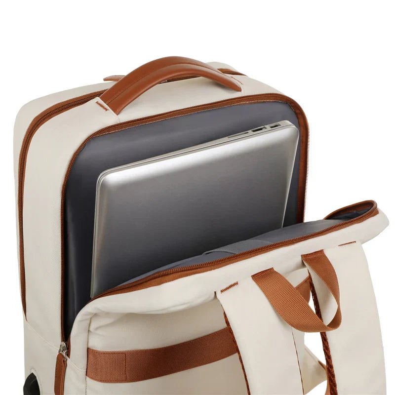 Snygg unisex vattentät oxfordryggsäck - stor kapacitet