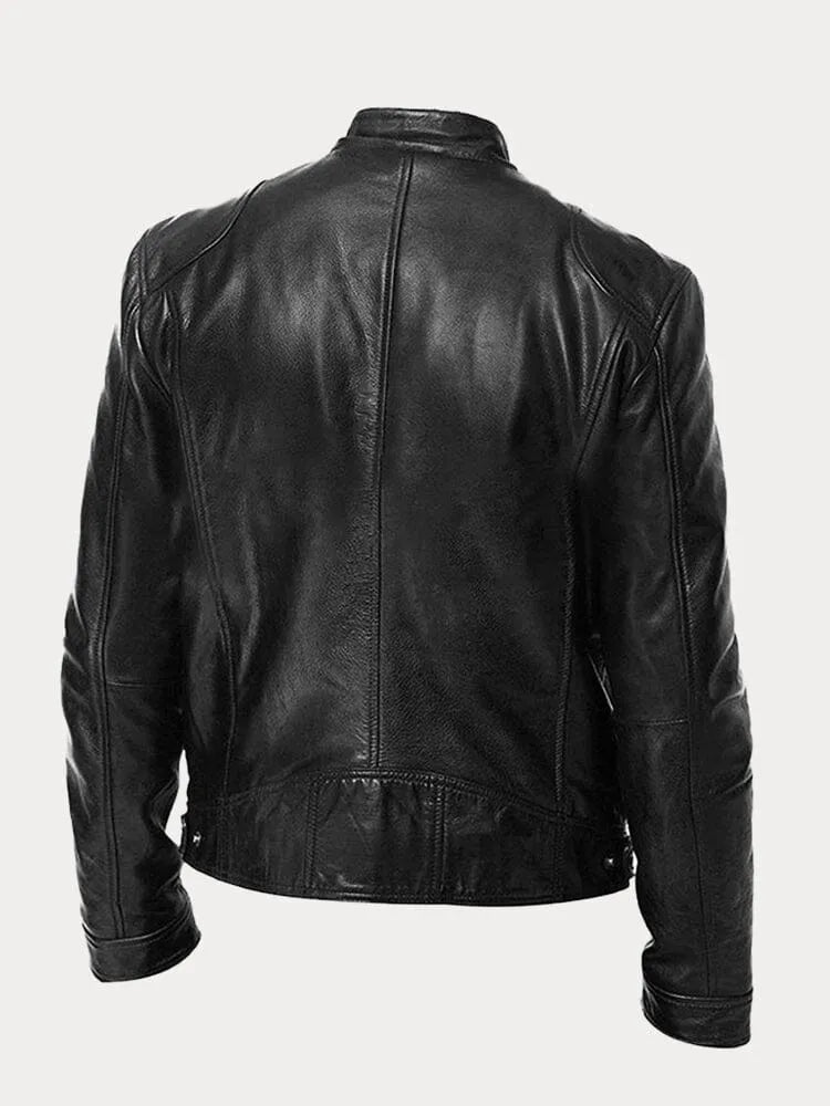 Carlos stylish leather jacket