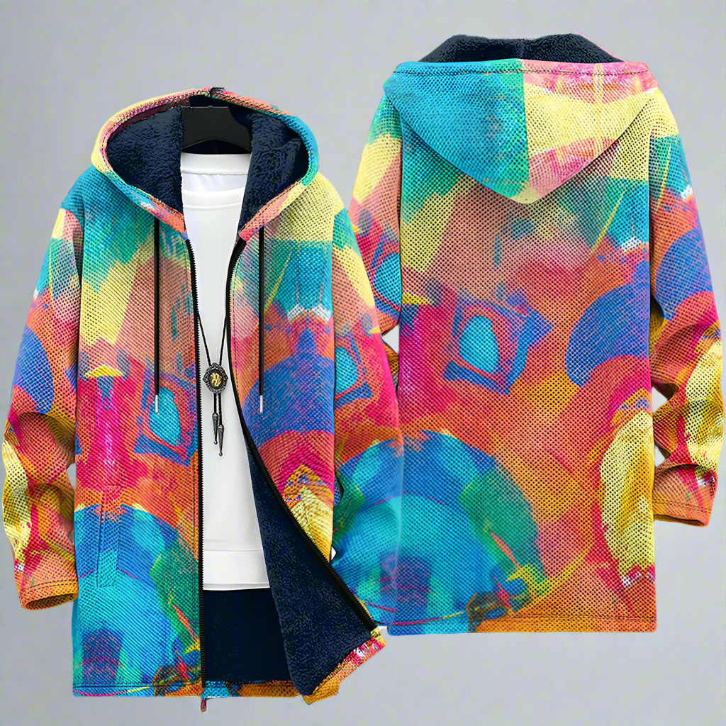 Tiarna | Exklusiv konstinspirerad lyxig kofta 