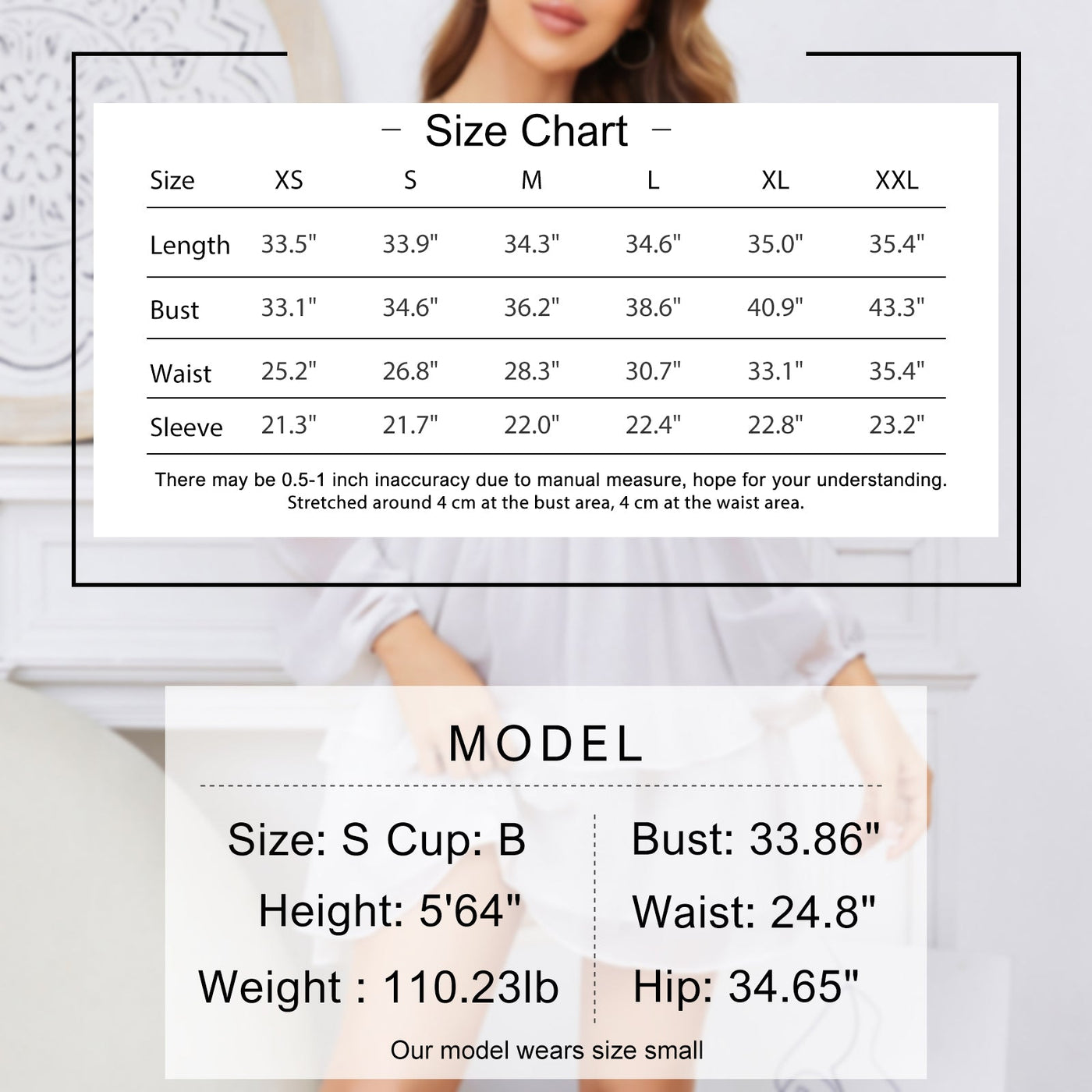 Exlura | Smocked Ruffle Mini Dress