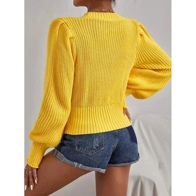 Isolde™ | Knitted Twist Sweater