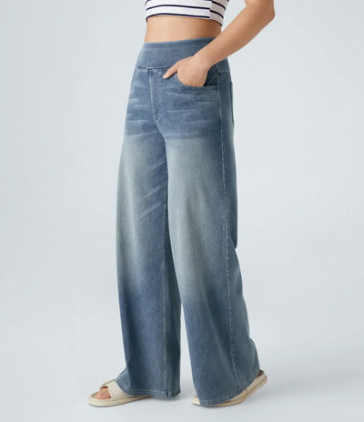 Eva Comfortable & Stretchy High-Waisted Pants