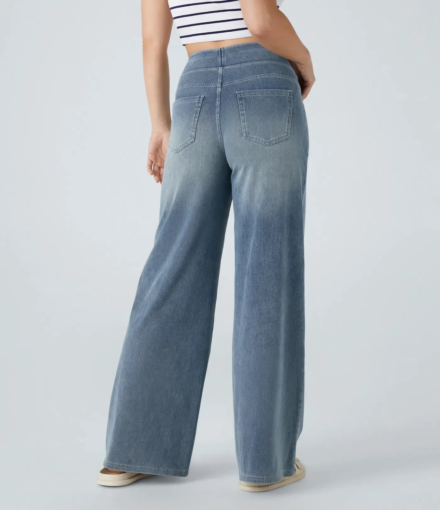 Eva Comfortable & Stretchy High-Waisted Pants