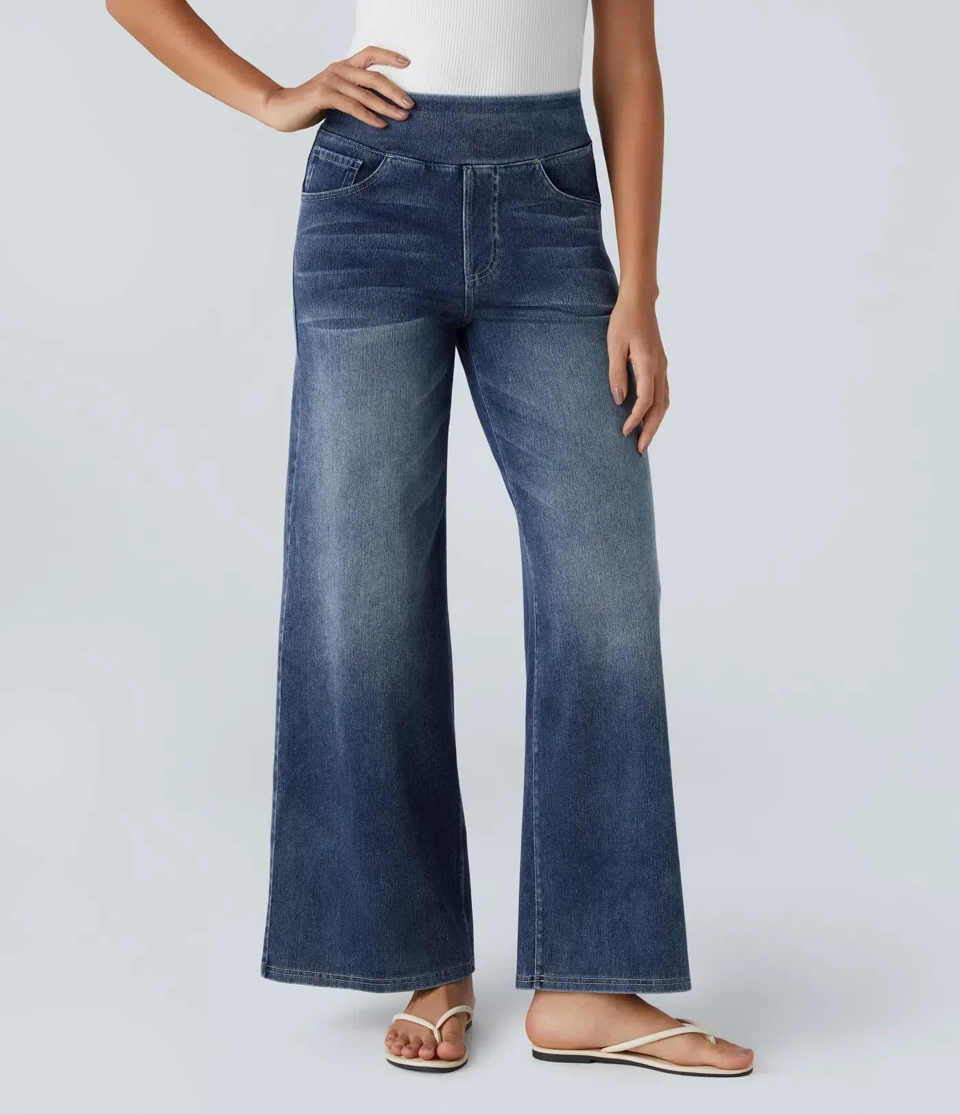Eva Comfortable & Stretchy High-Waisted Pants