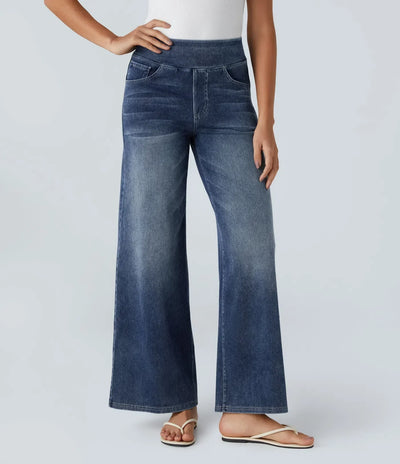 Eva Comfortable & Stretchy High-Waisted Pants