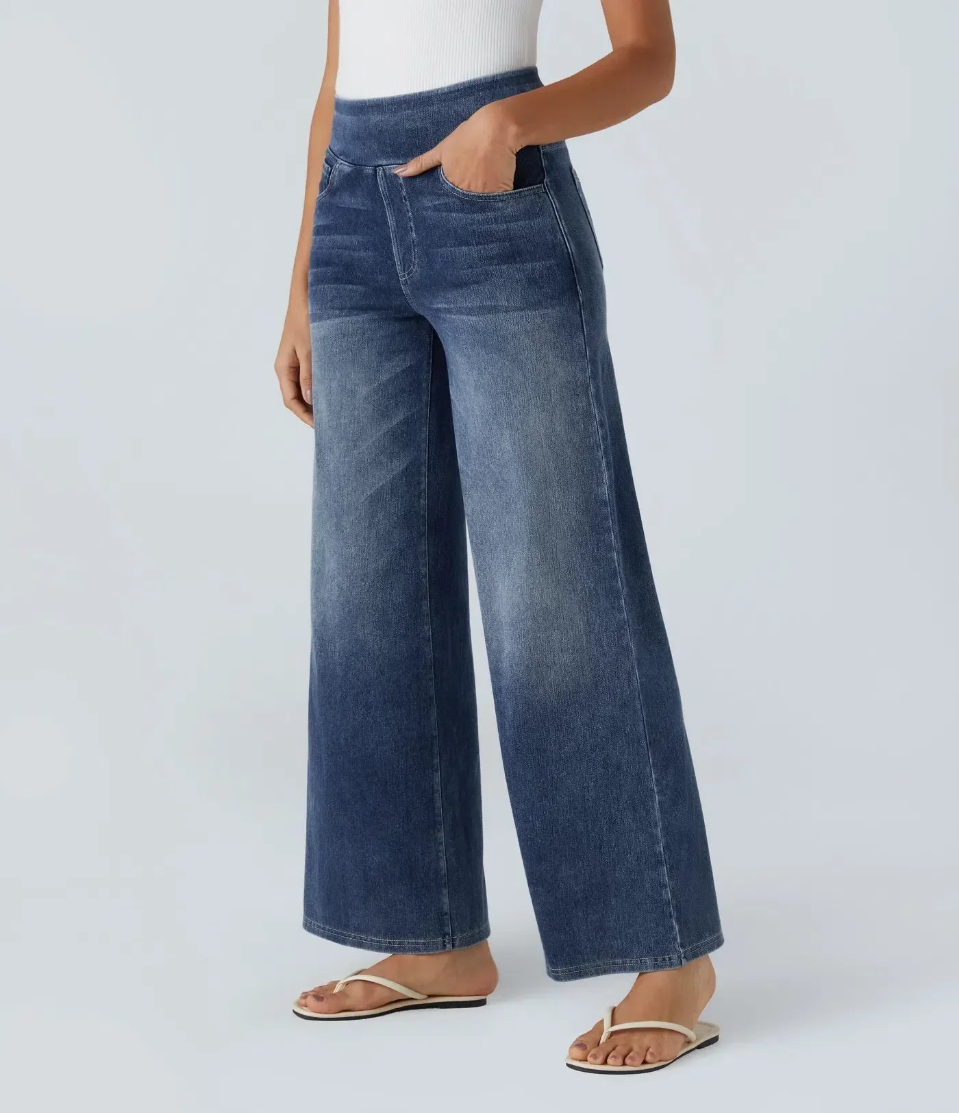 Eva Comfortable & Stretchy High-Waisted Pants