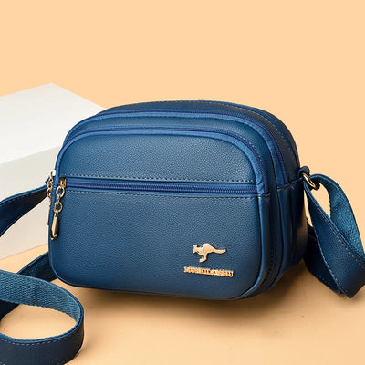 Axelremsväska i läder