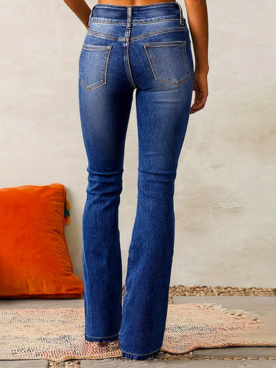 Marielle | Trendy High‑Waisted Flared Jeans