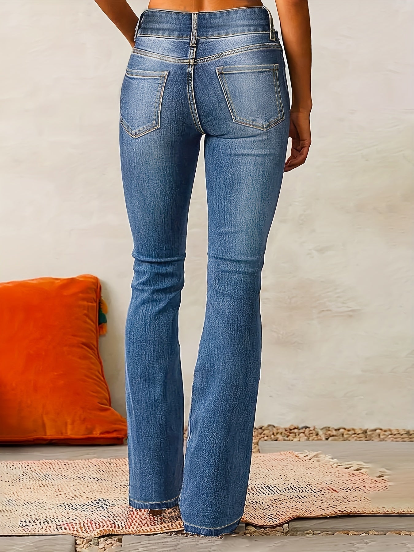 Marielle | Trendy High‑Waisted Flared Jeans