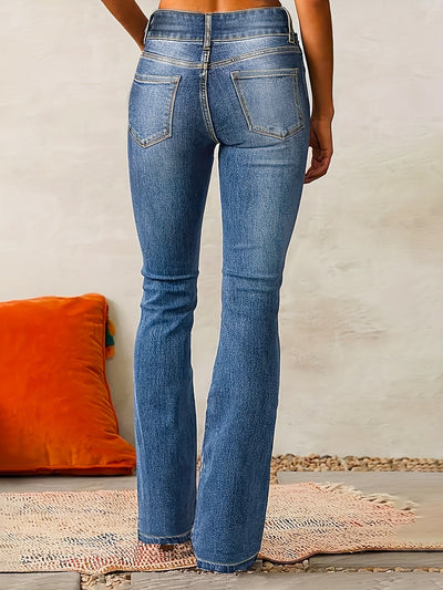 Marielle | Trendy High‑Waisted Flared Jeans