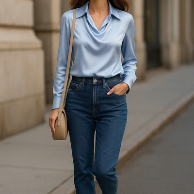 Catherine™ | Satinblus 