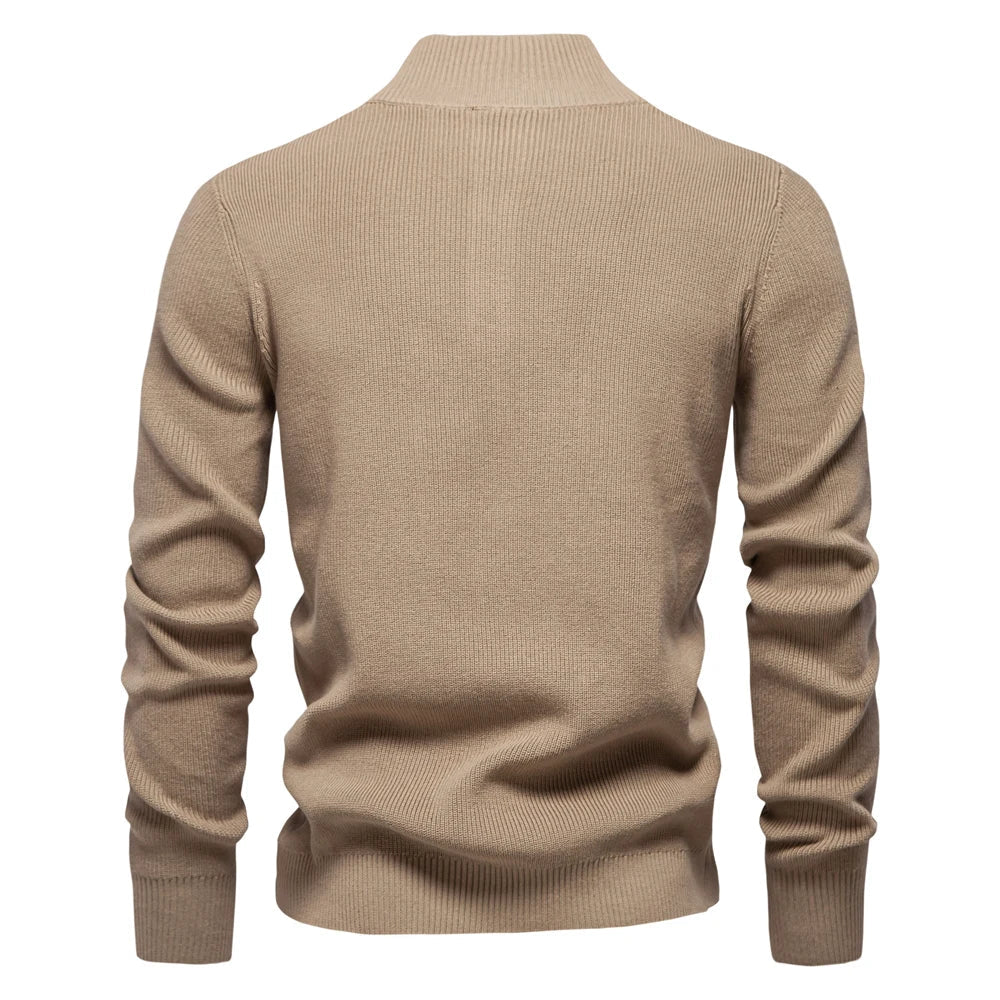 Michael | Men’s Sweater with Button Detail